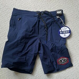 Men's Navy Swim Board Shorts Size 29
